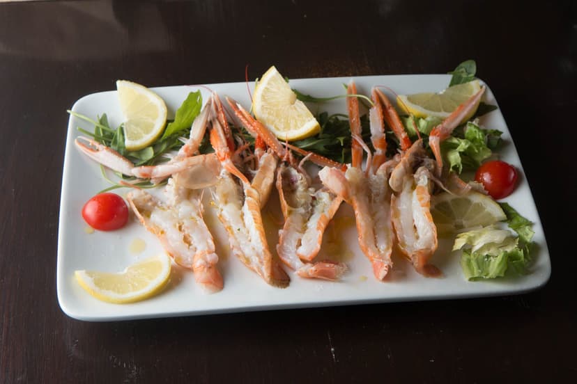 Raw Langoustines with Citrus